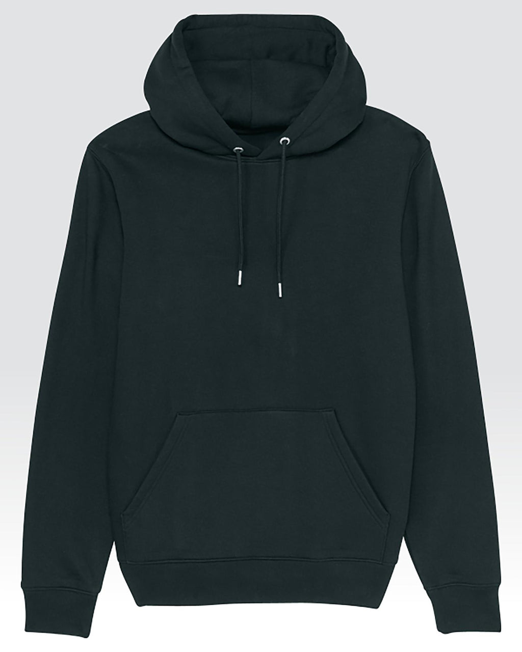 Hoodie Unisex Solid Black