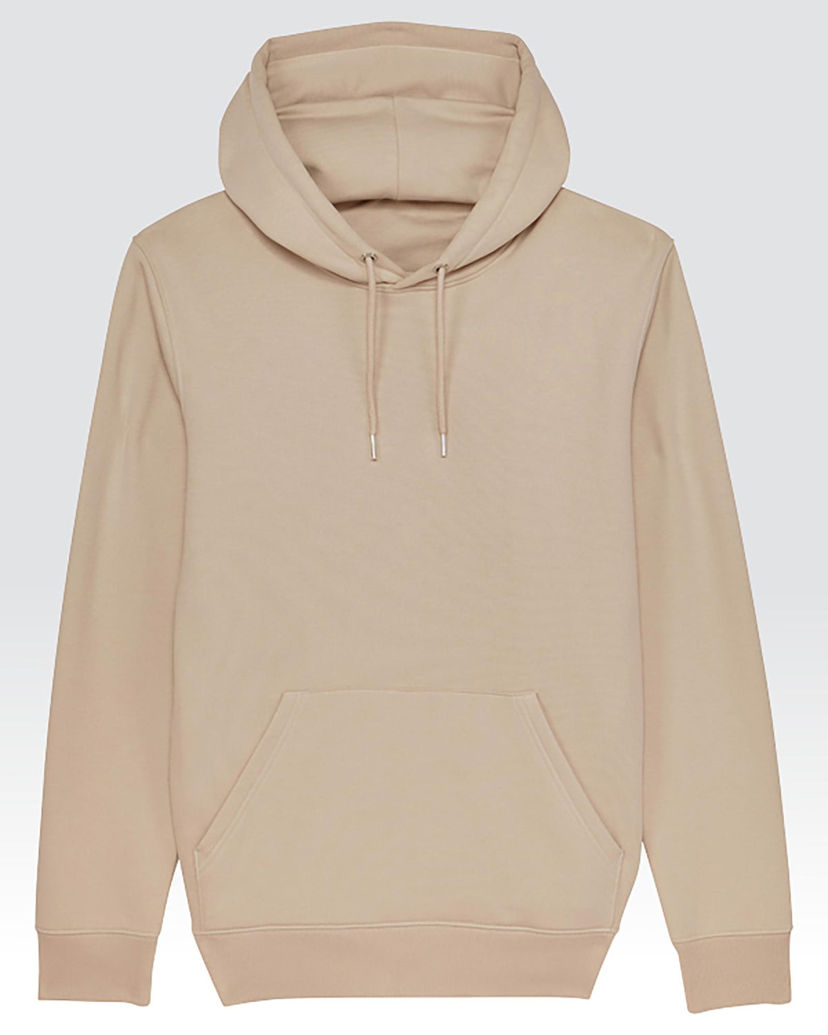Hoodie Unisex Solid Beige