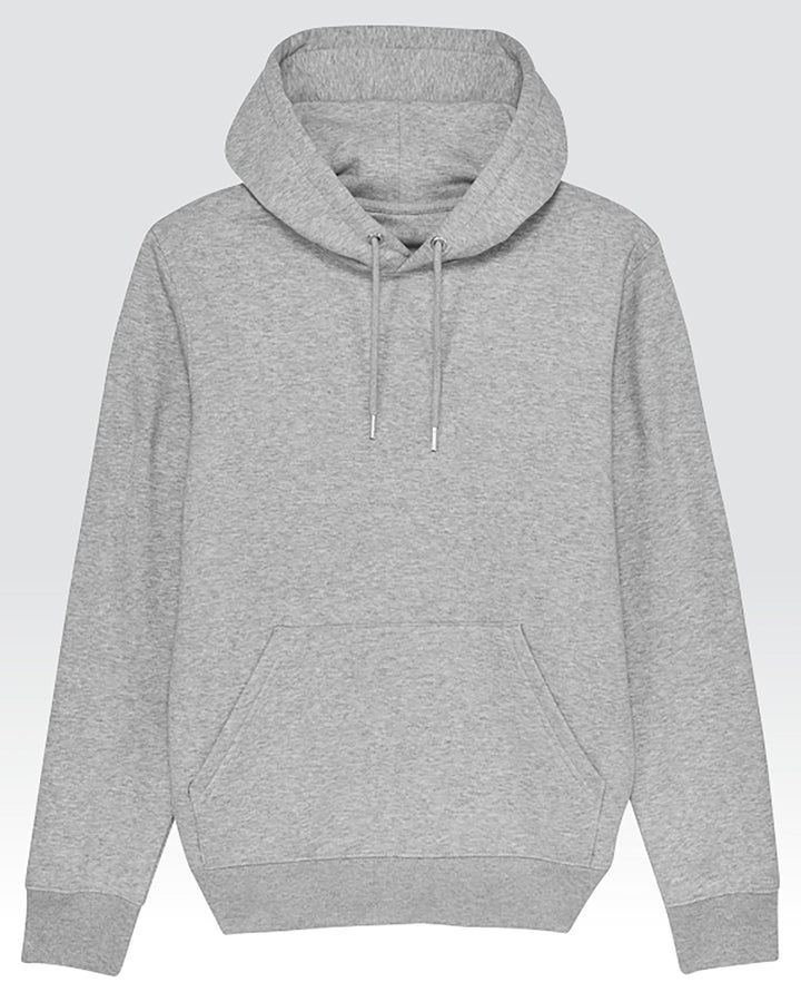 Hoodie Unisex Solid Gray