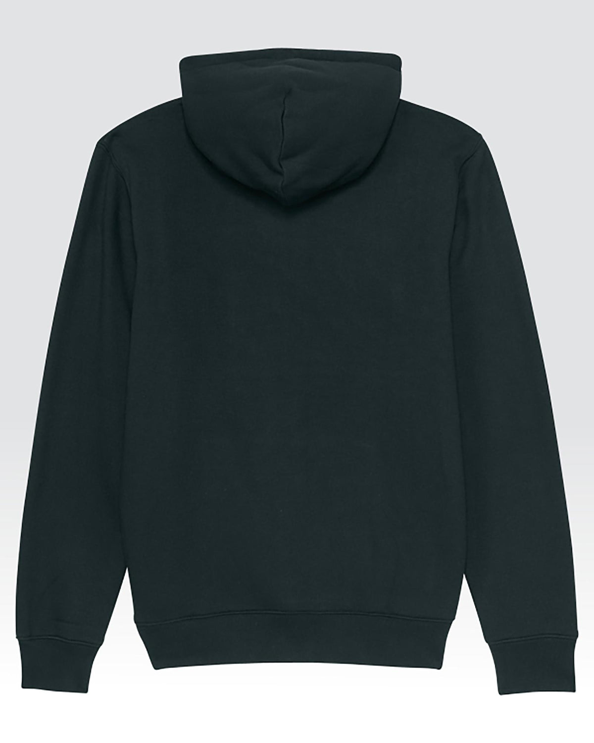 Hoodie Unisex Solid Black