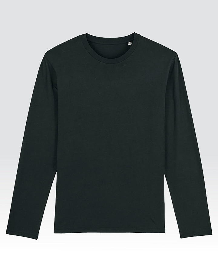 Plain Full Hand T-Shirt (Black)