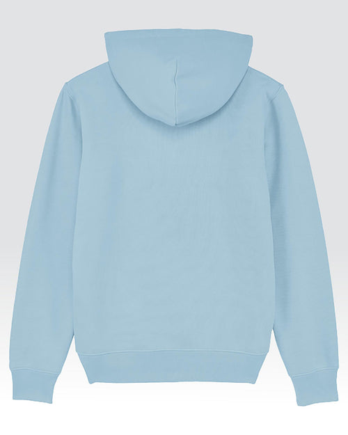 Hoodie Unisex Solid Blue
