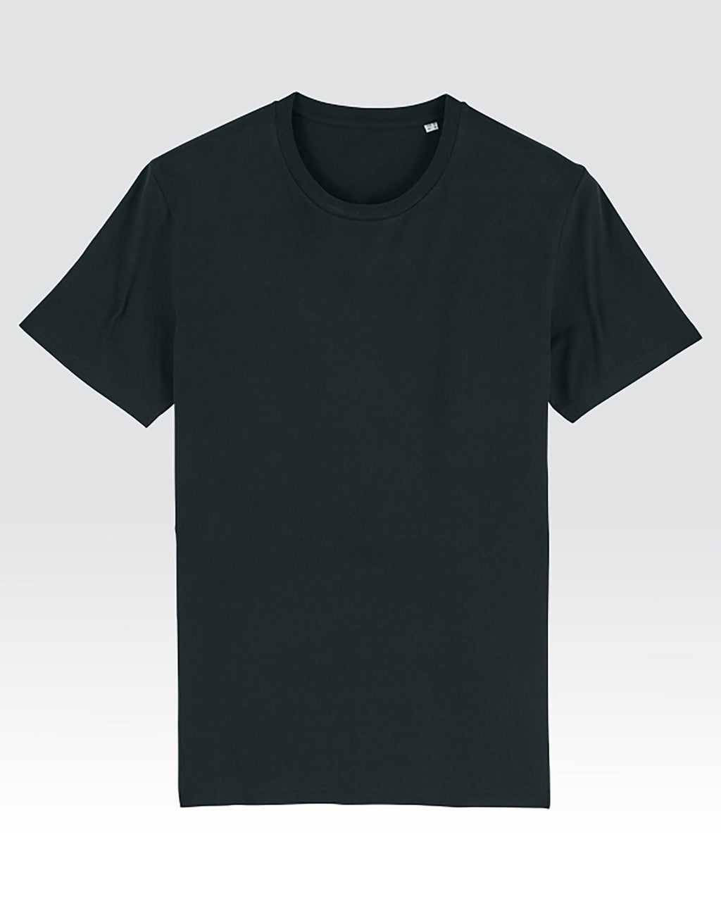 Plain Half Hand T-Shirt (Black)
