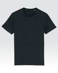 Plain Half Hand T-Shirt (Black)