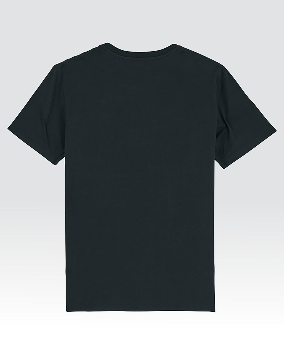 Plain Half Hand T-Shirt (Black)