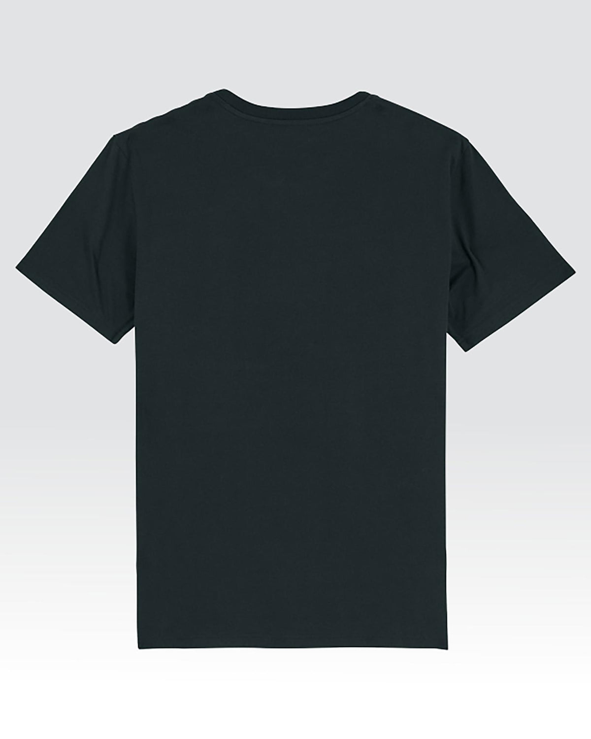 Plain Half Hand T-Shirt (Black)
