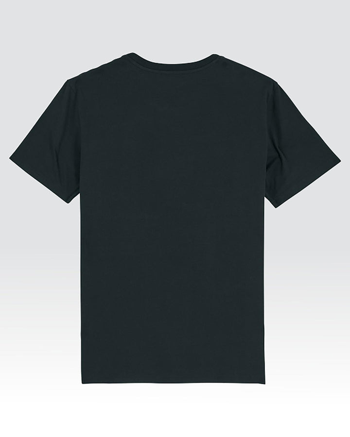 Plain Half Hand T-Shirt (Black)