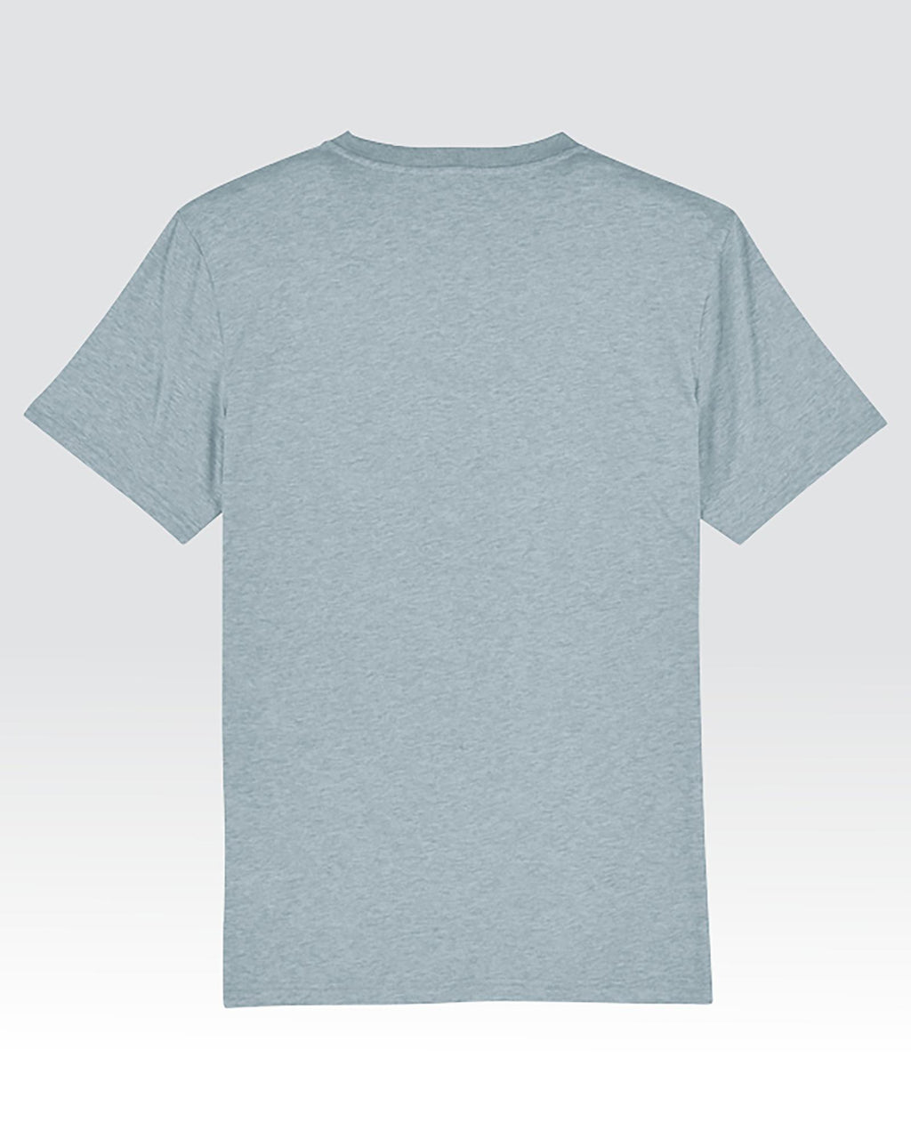Plain Half Hand T-Shirt (Light Heather Gray)