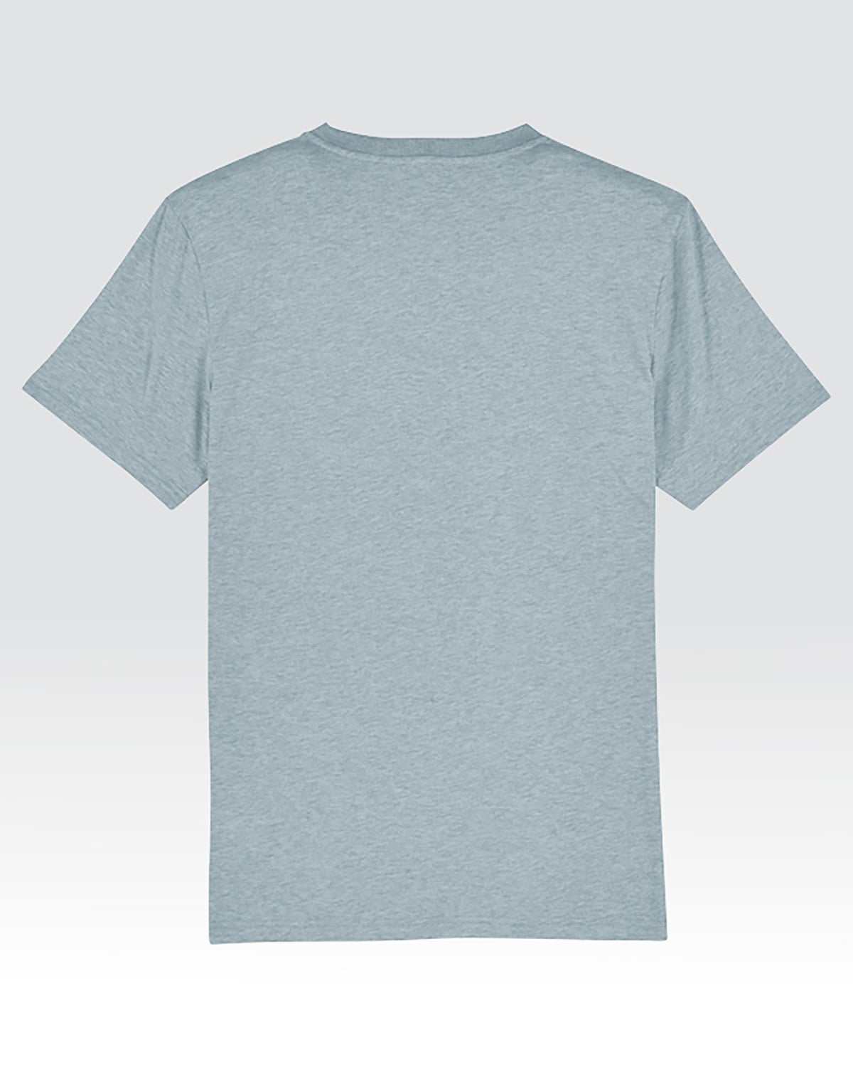 Plain Half Hand T-Shirt (Light Heather Gray)