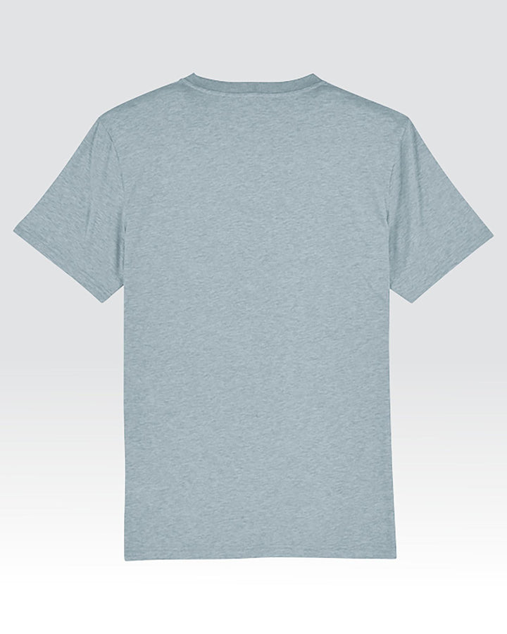 Plain Half Hand T-Shirt (Light Heather Gray)